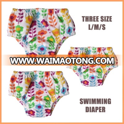 Girl Boy Fasion Designs Waterproof Swimming Pool Diaper Baby Swim diaper