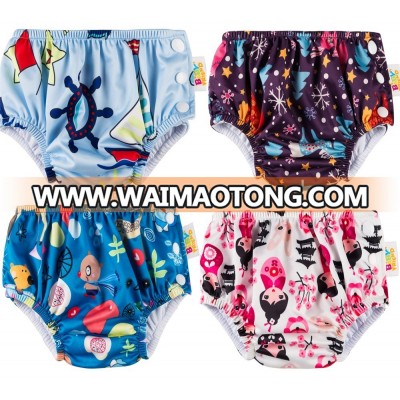 Easy Wear 3 sizes Baby girls and Baby Boys Potty Baby Swimming Diapers